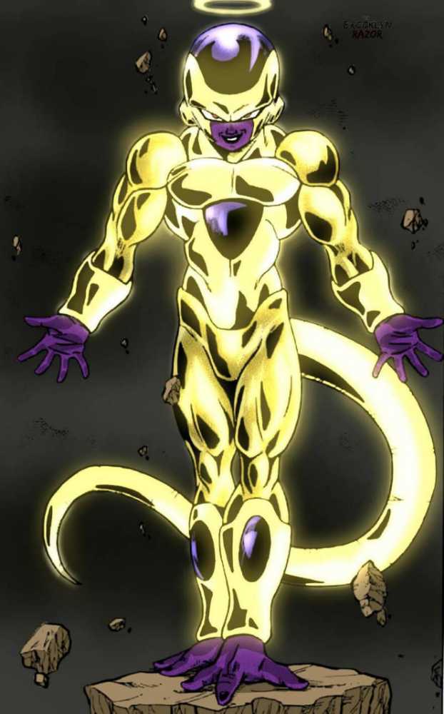Golden Frieza - Bandai America (Dragon Stars DBS Series 6) action figure collectible [Barcode 045557359935] - Main Image 4