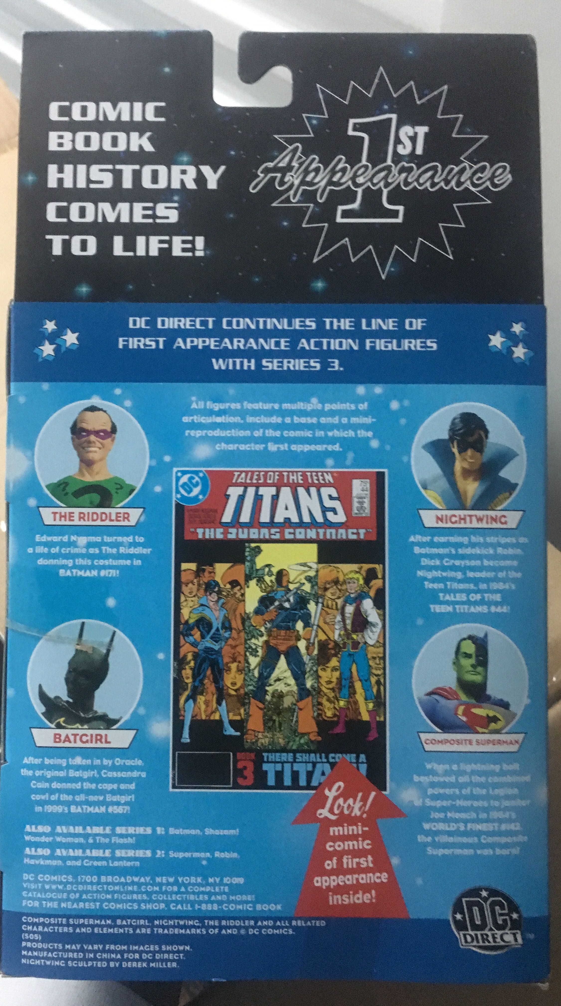 DC Direct First Appearance - Nightwing - DC Direct (Dc Direct : 1st Appearance) action figure collectible [Barcode 761941247885] - Main Image 2