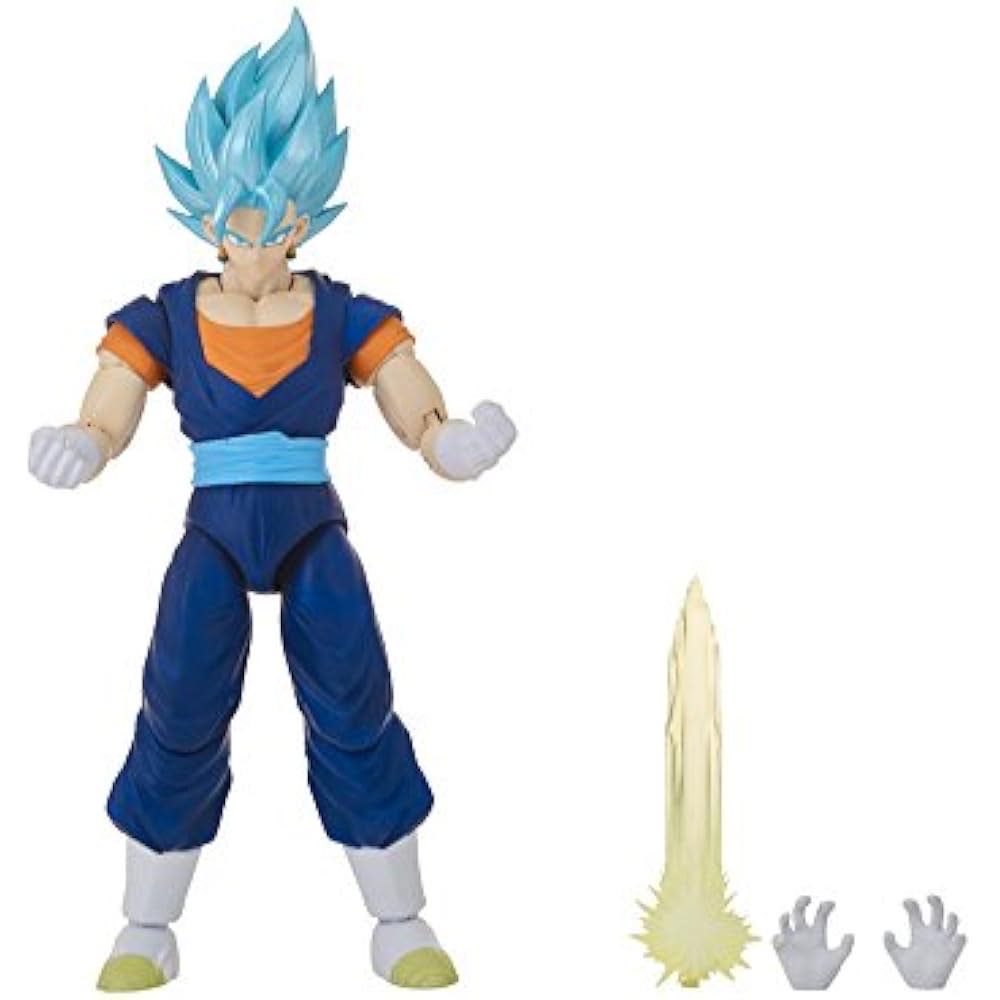 Dragon Ball Super Super Saiyan Blue Vegito - Bandai America (Dragon Stars DBS Series 5) action figure collectible [Barcode 045557358686] - Main Image 4