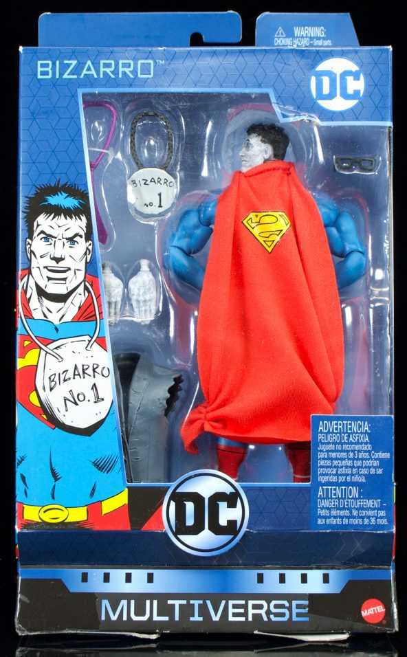 *Walgreens-DC Multiverse- Bizarro - Mattel (Superman) action figure collectible [Barcode 887961639506] - Main Image 3
