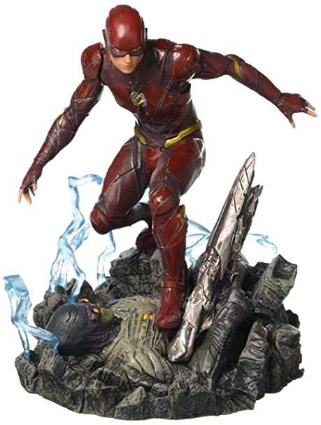 DC Gallery Justice League Movie The Flash PVC Diorama - Diamond Select Toys (DC Comics) action figure collectible - Main Image 3
