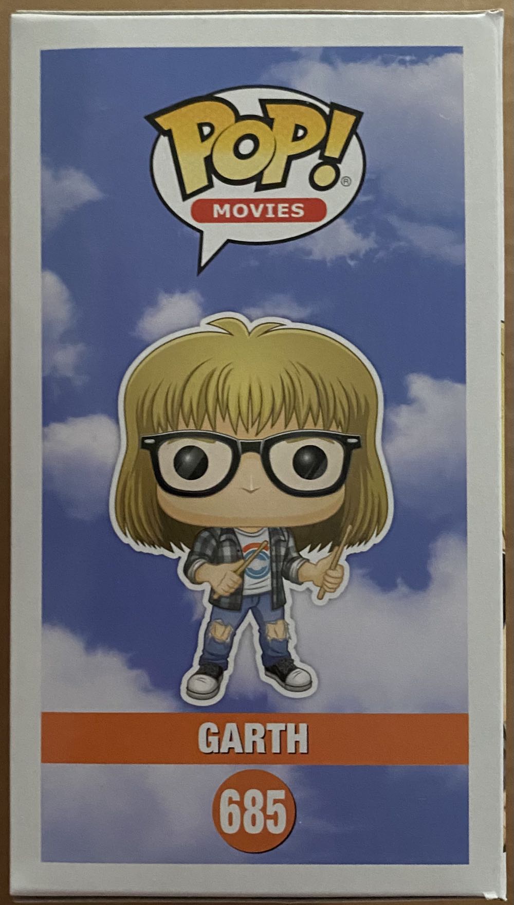 Pop! Movies (Wayne’s World): #685 Garth - Funko (Wayne’s World) action figure collectible [Barcode 889698343381] - Main Image 2