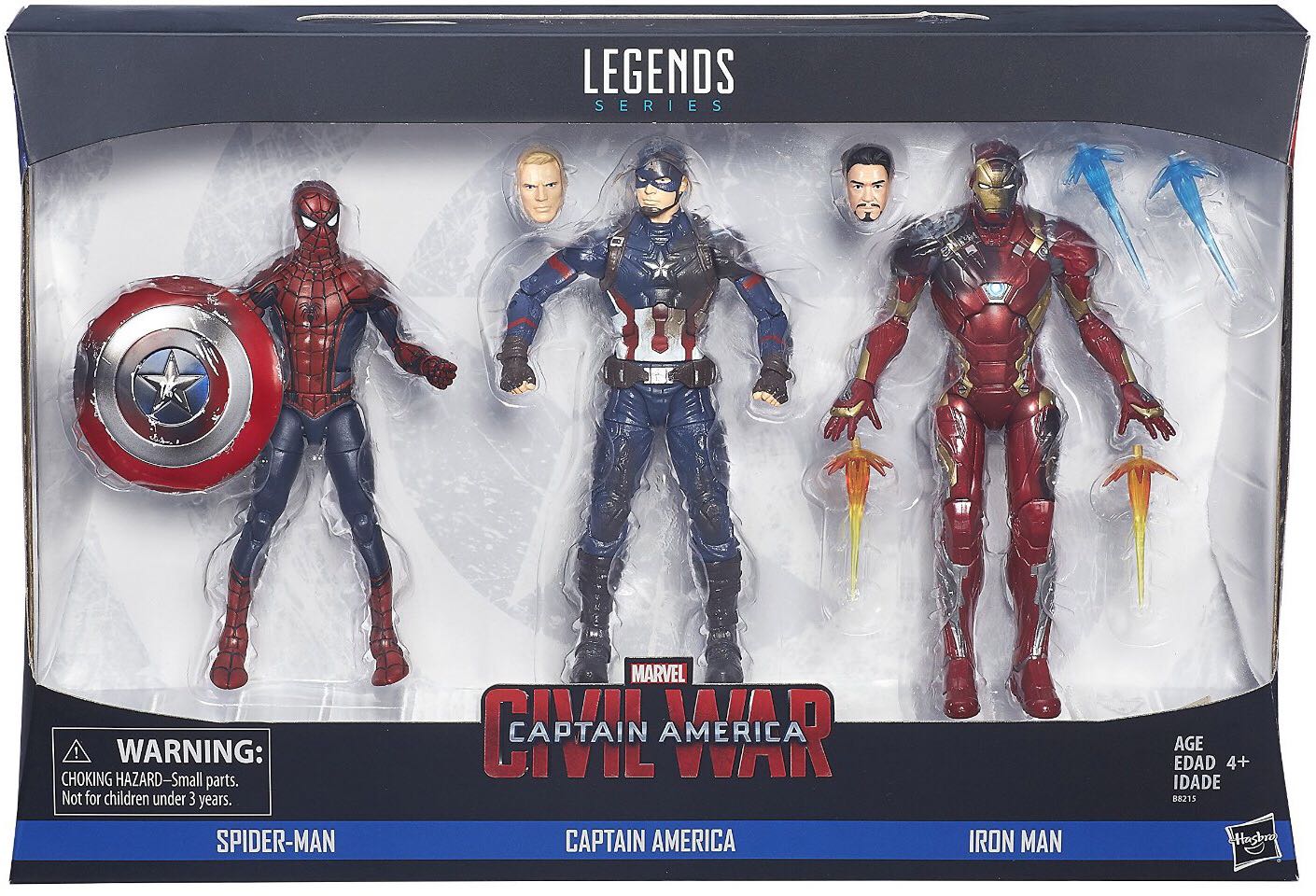 Civil War 3-Pack - Hasbro (Marvel Legends) action figure collectible - Main Image 2