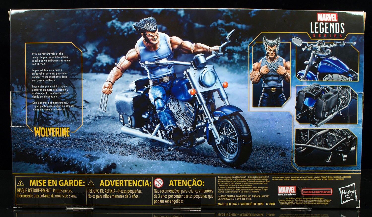 Wolverine (Motorcycle) - Hasbro (Marvel Legends) action figure collectible - Main Image 4