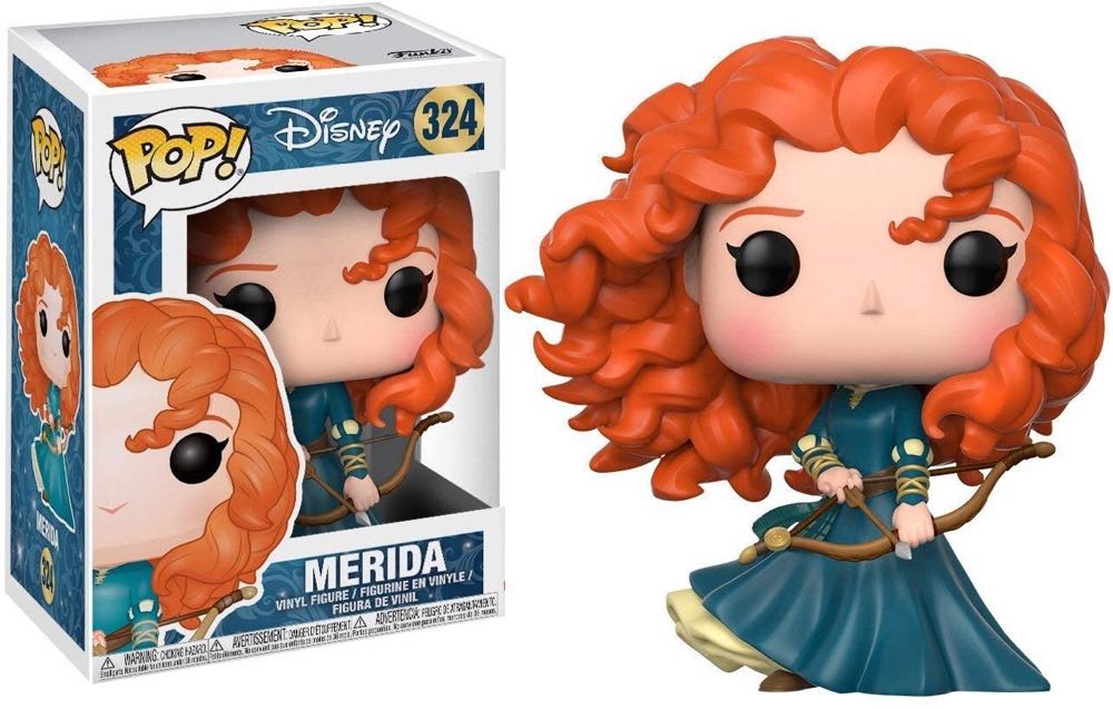Funko Pop Merida #324  action figure collectible [Barcode 889698211963] - Main Image 2