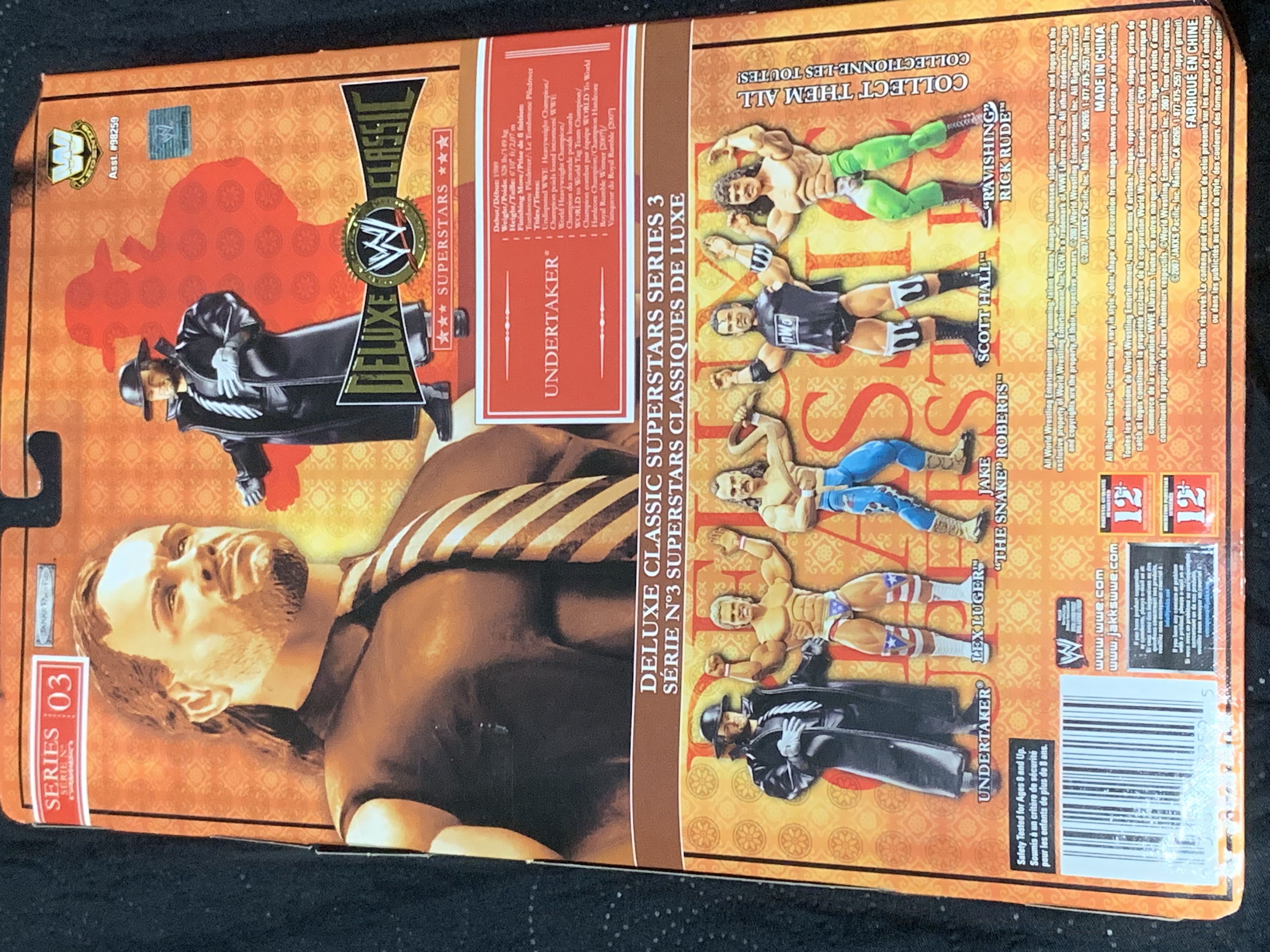 “Ravishing” Rick Rude - JAKKS Pacific, Inc. (WWE Deluxe Classic Superstars) action figure collectible [Barcode 039897982595] - Main Image 2