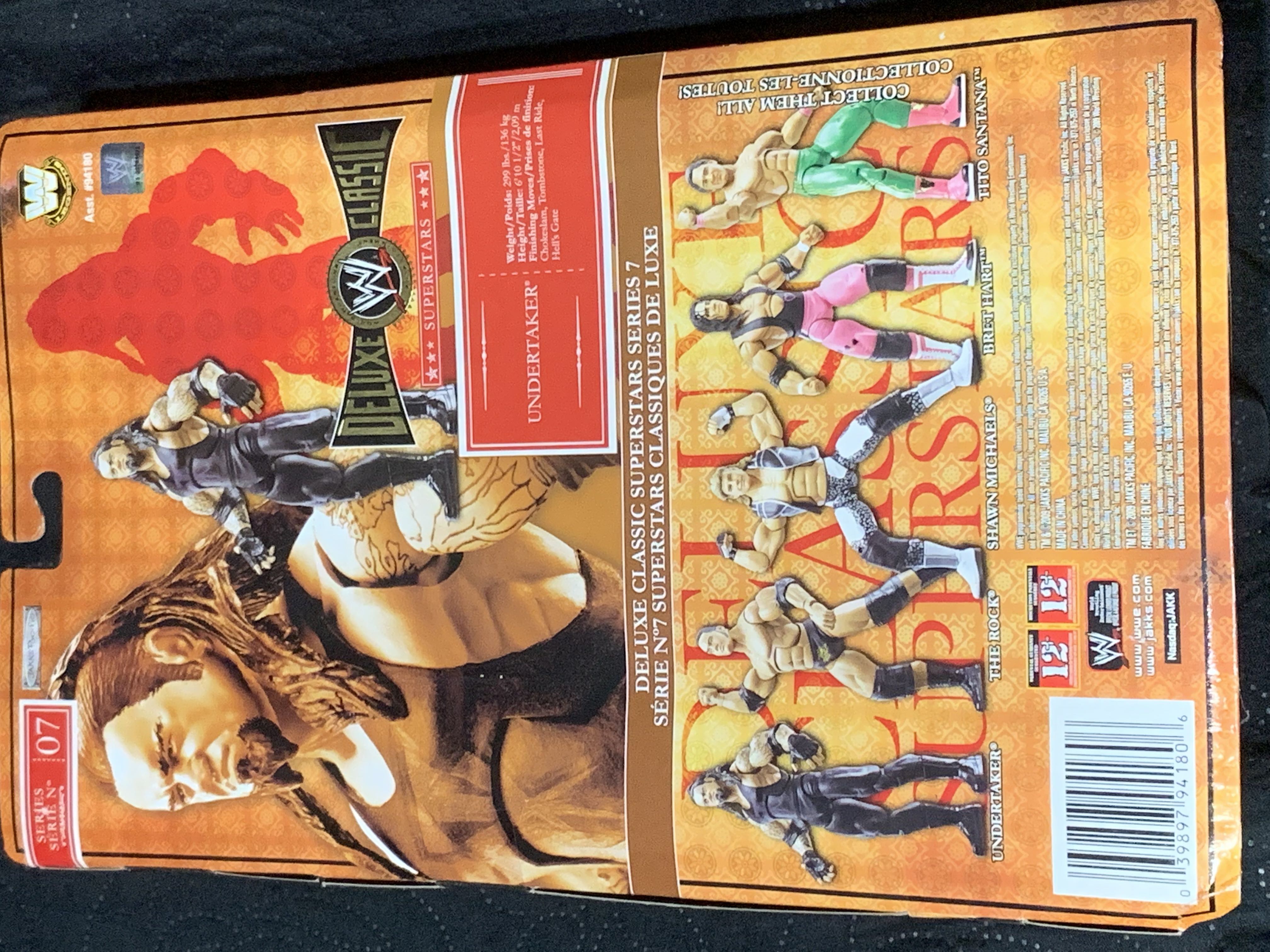 The Undertaker   action figure collectible [Barcode 039897941806] - Main Image 2