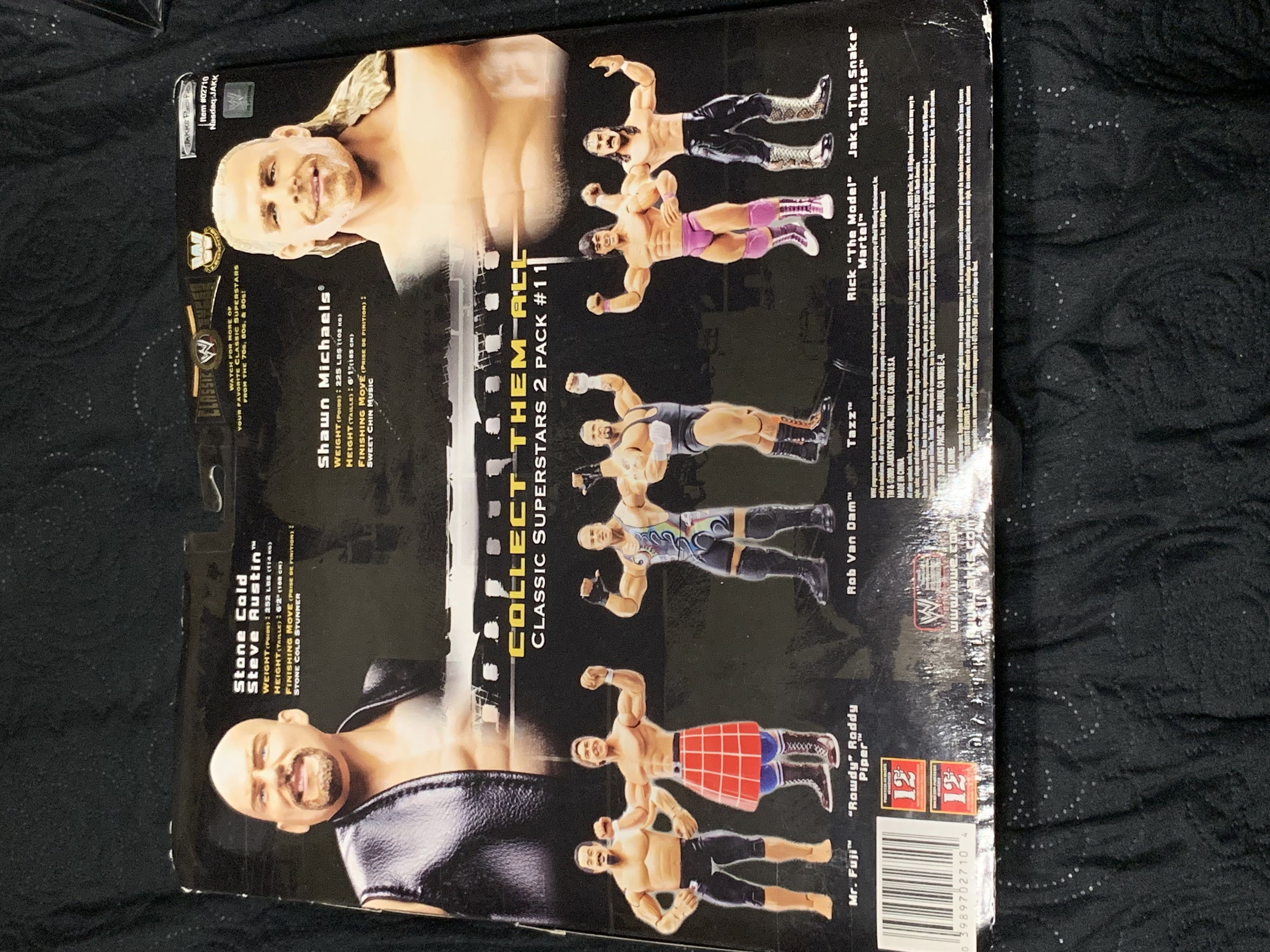 Shawn Michaels VS Stone Cold  action figure collectible [Barcode 039897027104] - Main Image 2