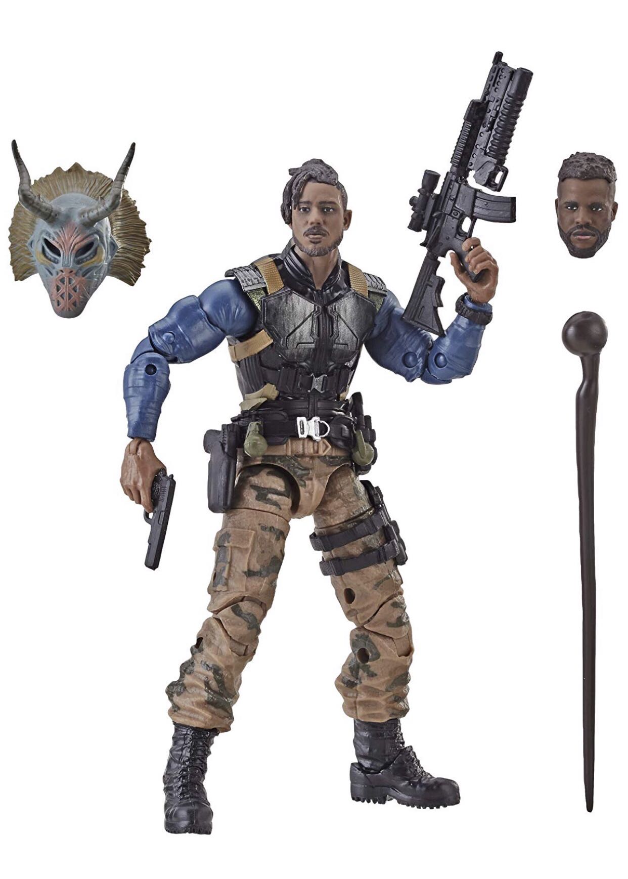 Erik Killmonger (Tactical Suit) - Hasbro (Black Panther Wave 2 - M’Baku) action figure collectible - Main Image 2