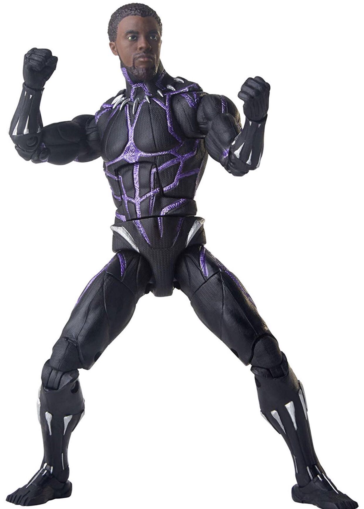 Black Panther - Marvel Legends (Black Panther) Vibranium Suit - Hasbro Marvel Legends (Marvel Legends) action figure collectible - Main Image 3