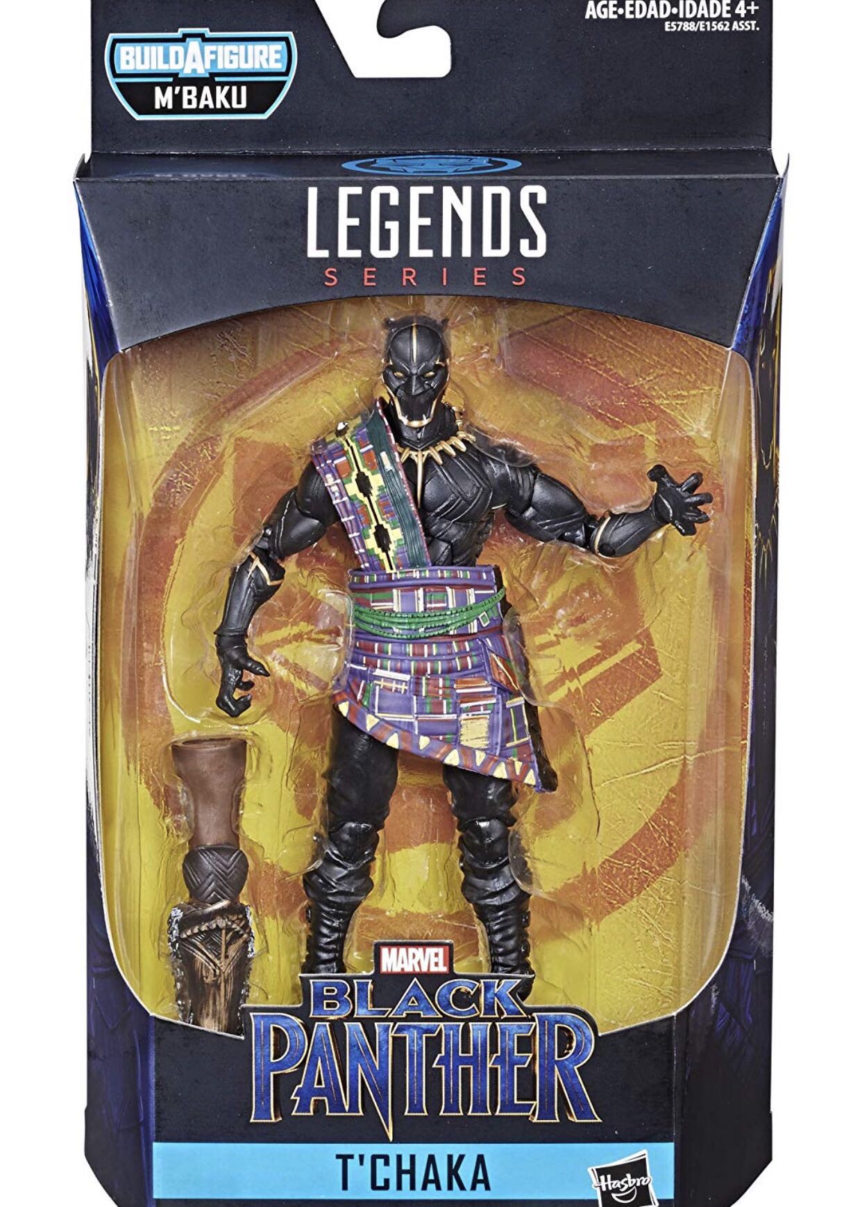 T’Chaka - Black Panther - Hasbro (Marvel Cinematic Universe) action figure collectible - Main Image 1