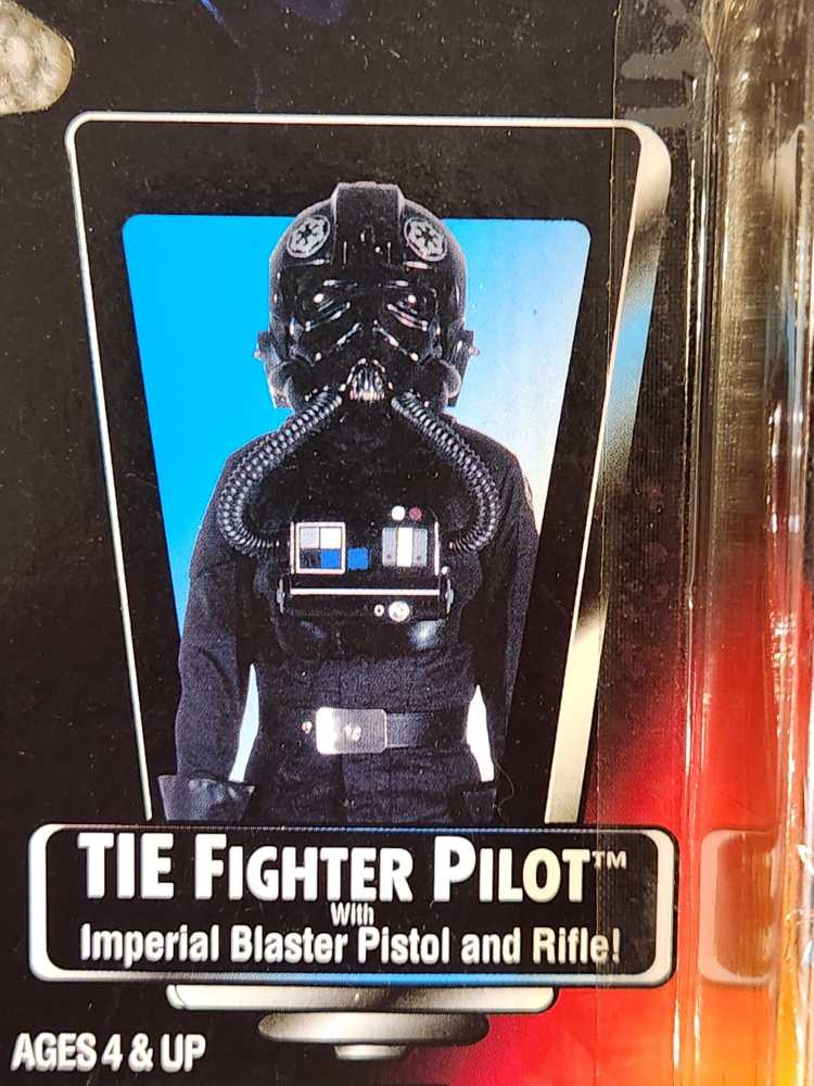 TIE Fighter Pilot - Star Wars The Power Of The Force - Kenner (Star Wars) action figure collectible [Barcode 076281696737] - Main Image 4