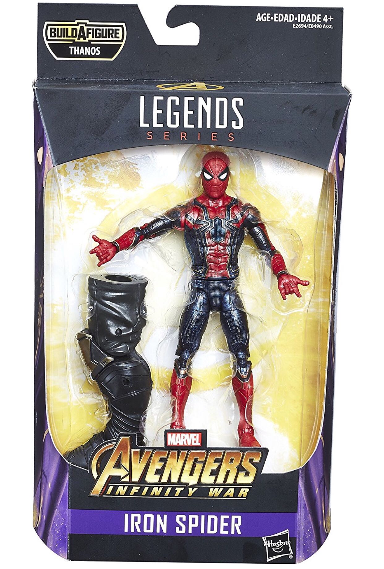Iron Spider - Hasbro (Marvel Legends BAF Thanos) action figure collectible - Main Image 1
