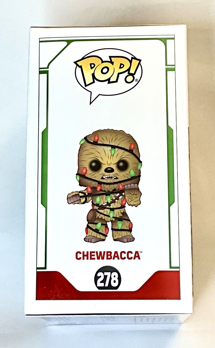 Funko Holiday Star Wars 278 Chewbacca  (Funko Pop!) action figure collectible [Barcode 889698338868] - Main Image 3