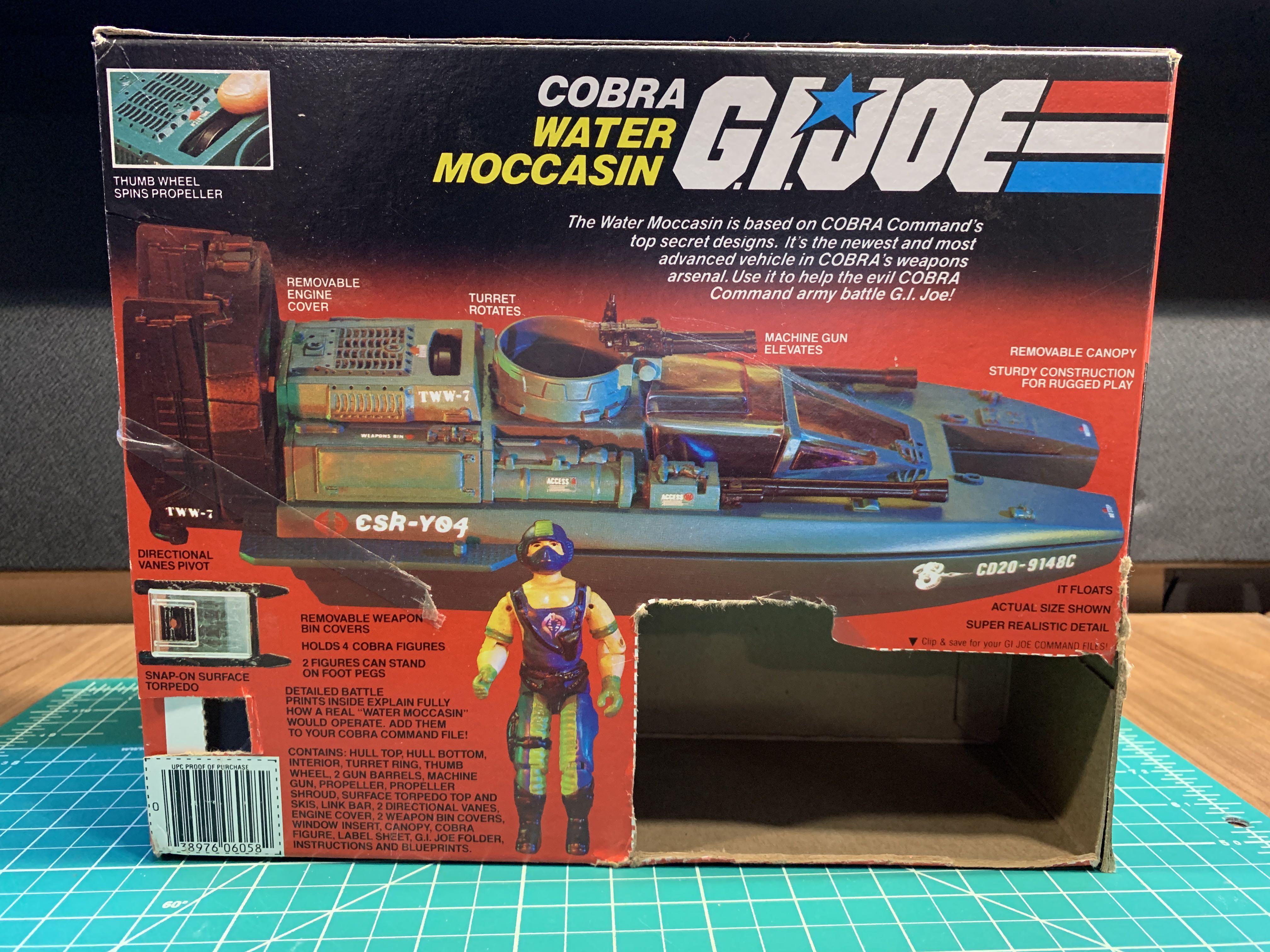 Vehicle GI Joe Cobra Water Moccasin - Hasbro (Series 3) action figure collectible - Main Image 4