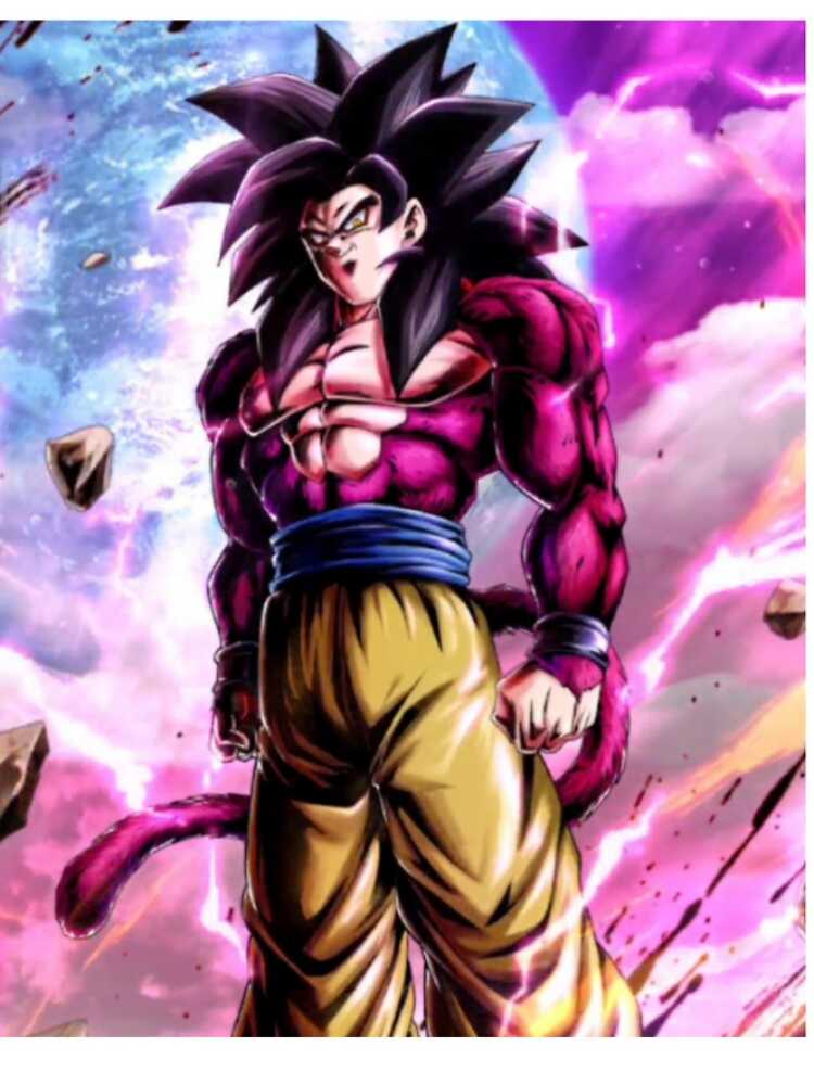 SSJ4 Goku - Bandai America (Dragon Stars DB GT) action figure collectible [Barcode 045557361808] - Main Image 3
