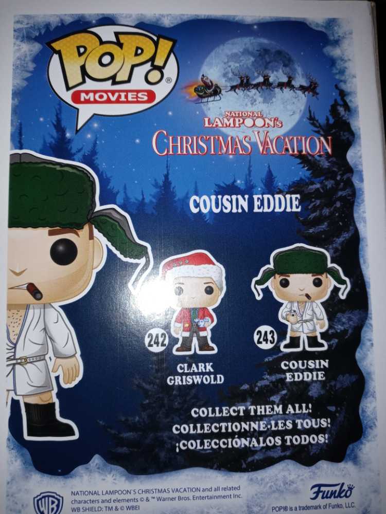National Lampoons Christmas Vacation: Cousin Eddie #243 - Funko (National Lampoons Christmas Vacation) action figure collectible [Barcode 849803058944] - Main Image 2