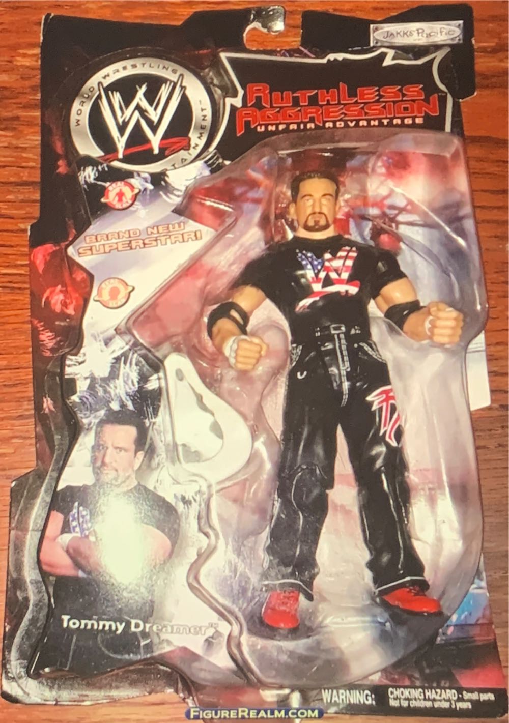 Tommy Dreamer - Jakks Pacific (Ruthless Aggression) action figure collectible - Main Image 2