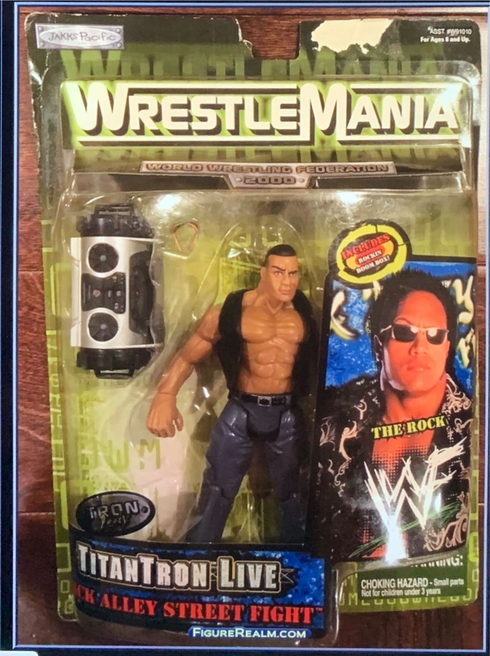 The Rock - Jakks Pacific (Titan Tron Live) action figure collectible - Main Image 2