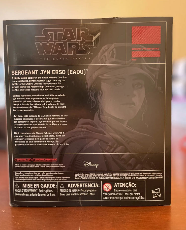 ROGUE ONE: Sergeant Jyn Erso (Eadu) - Hasbro (Star Wars) action figure collectible - Main Image 2