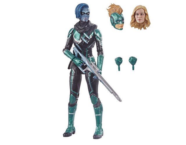 Captain Marvel (StarForce) - Hasbro (Marvel Legends Target Exclusive) action figure collectible [Barcode 630509797936] - Main Image 4