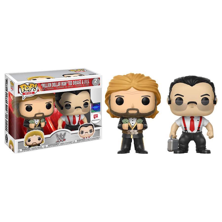 Million Dollar Man Ted Dibiase/IRS - Funko (WWE Pop vinyl) action figure collectible [Barcode 889698211130] - Main Image 1