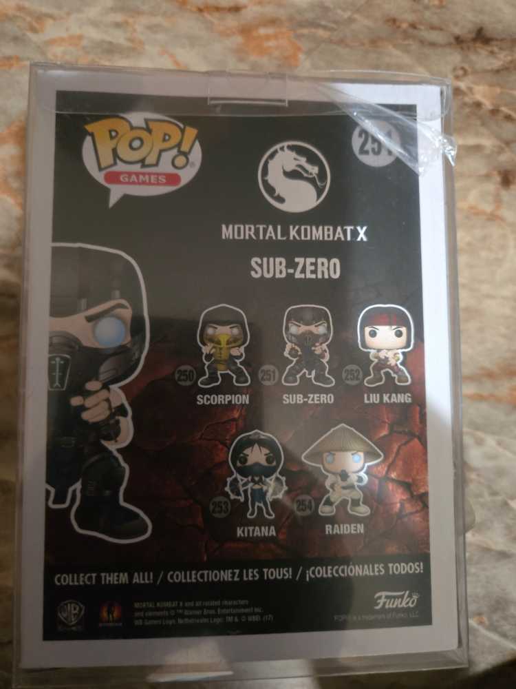 Sub-Zero - Funko (Mortal Kombat X) action figure collectible [Barcode 889698216869] - Main Image 3