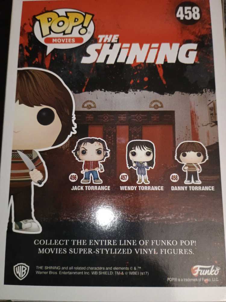 The Shining: Danny Torrance #458 - Funko (The Shining) action figure collectible [Barcode 889698150231] - Main Image 2