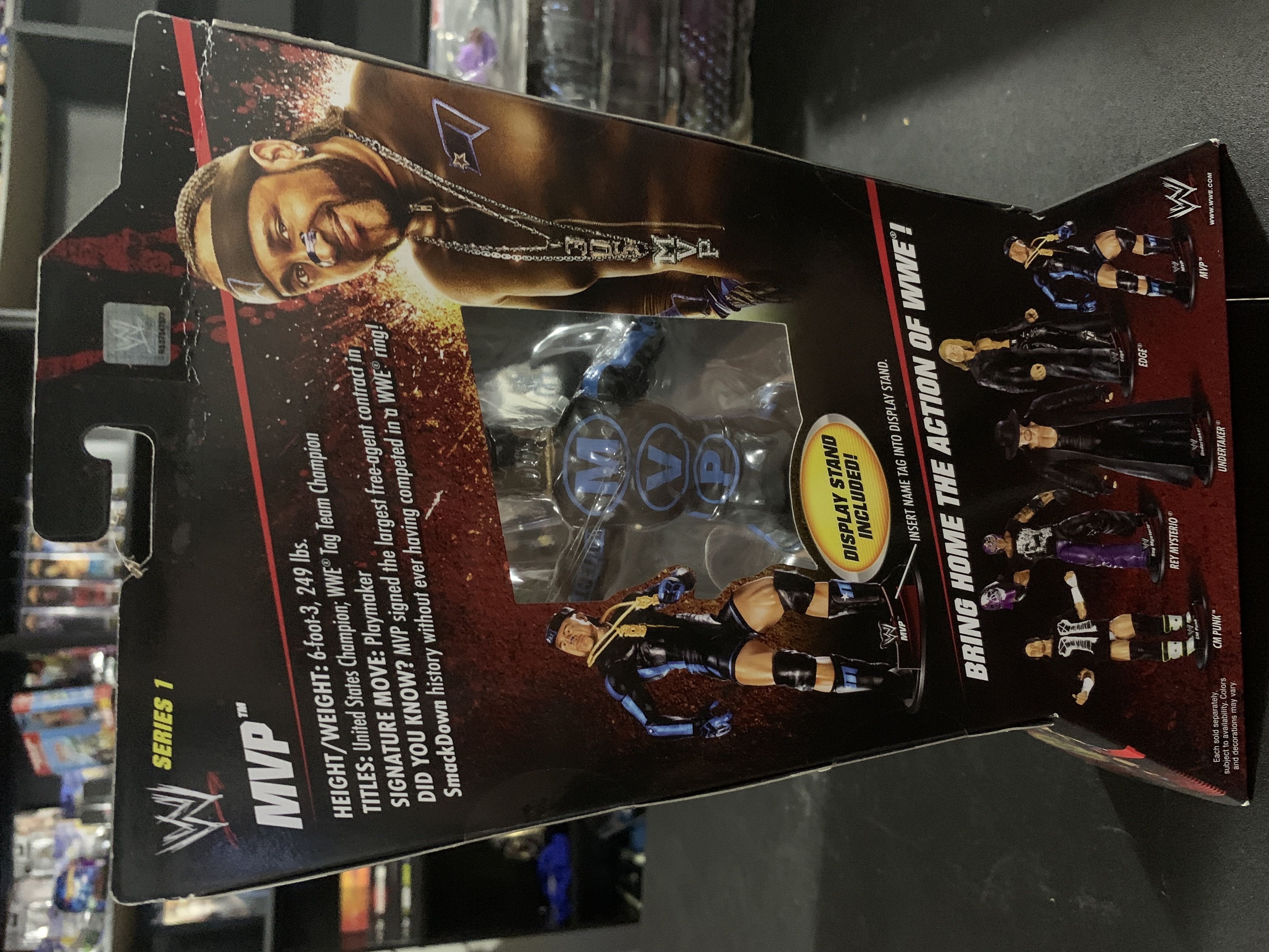 MVP - Mattel (WWE Elite Collection Series) action figure collectible [Barcode 027084786781] - Main Image 2