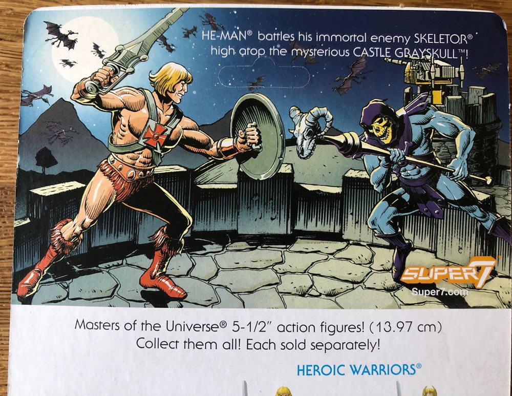 He-Man - Super7 (Masters Of The Universe) action figure collectible [Barcode 811169030735] - Main Image 3
