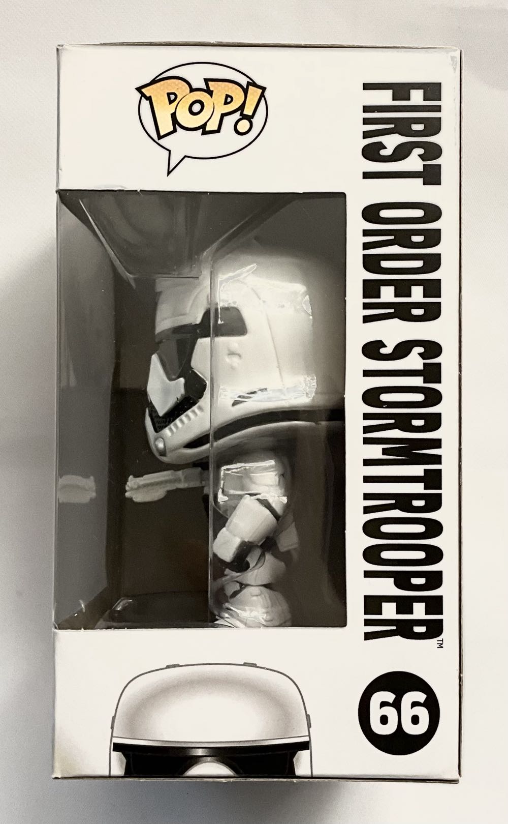 First Order Stormtrooper (POP #66) - Funko (Star Wars Episode VII: The Force Awakens) action figure collectible [Barcode 849803062255] - Main Image 4