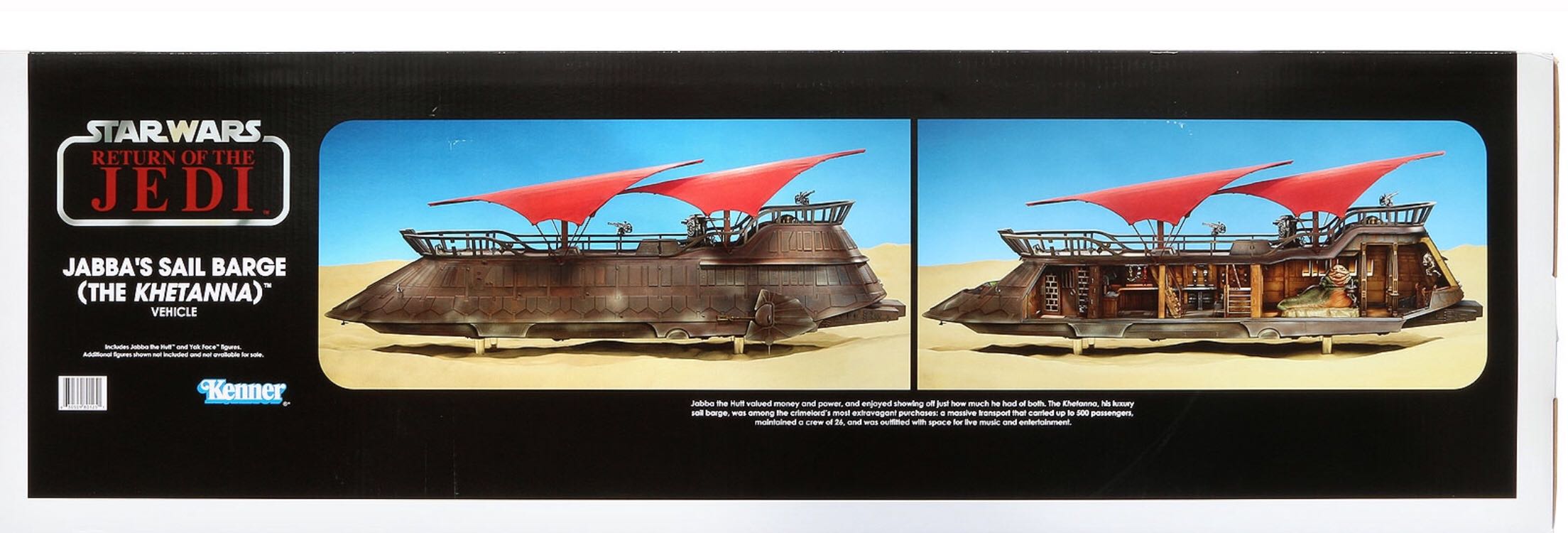 Jabba’s Sail Barge - Hasbro (Crime Syndicate) action figure collectible [Barcode 630509801251] - Main Image 2