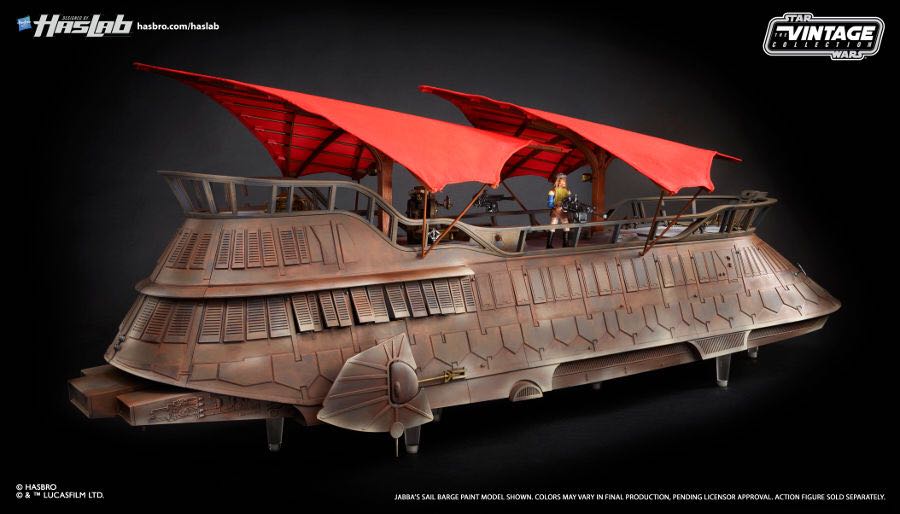 Jabba’s Sail Barge - Hasbro (Crime Syndicate) action figure collectible [Barcode 630509801251] - Main Image 3