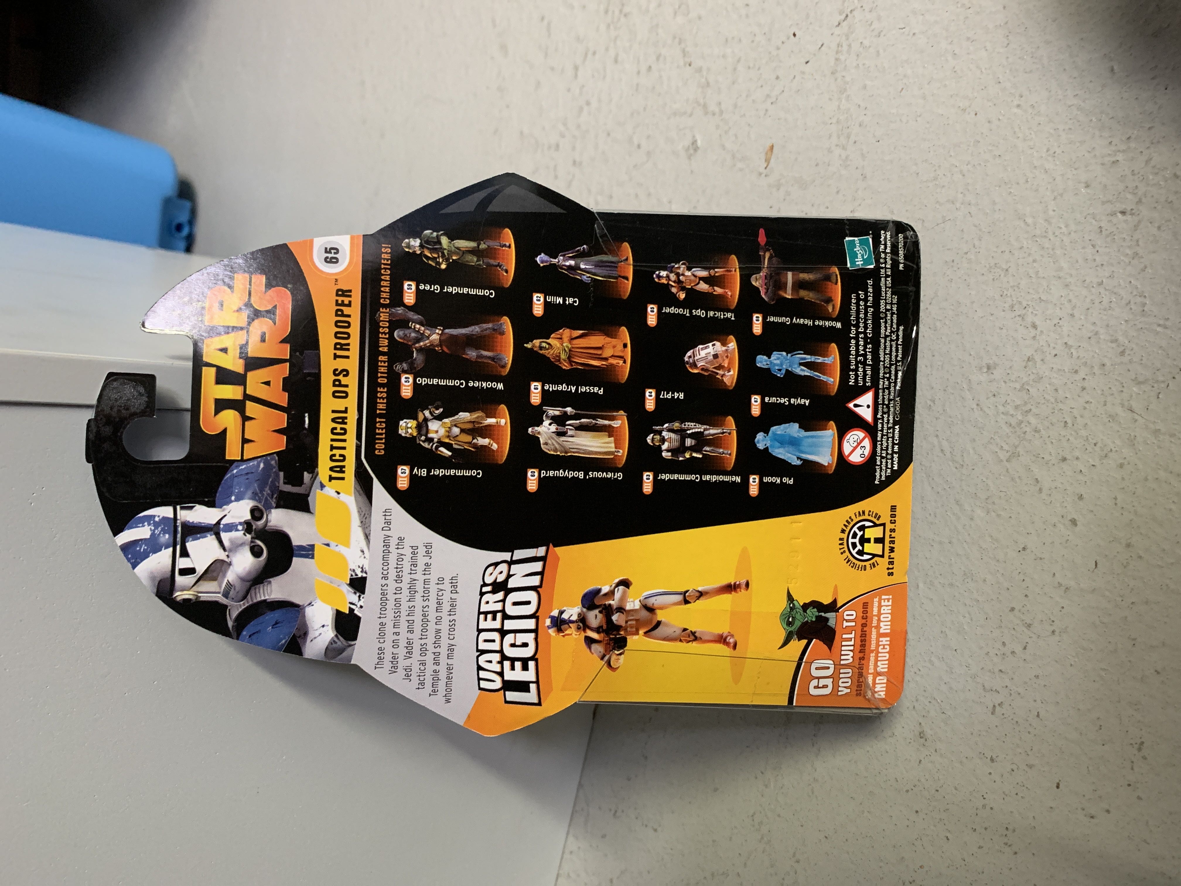 Tactical Ops Trooper (501st) - Star Wars - Hasbro (Star Wars) action figure collectible [Barcode 653569123095] - Main Image 2