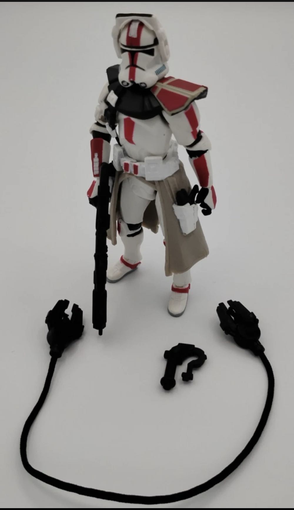 Clone Commander (Battle Gear!) - Hasbro (Star Wars) action figure collectible [Barcode 653569015444] - Main Image 3