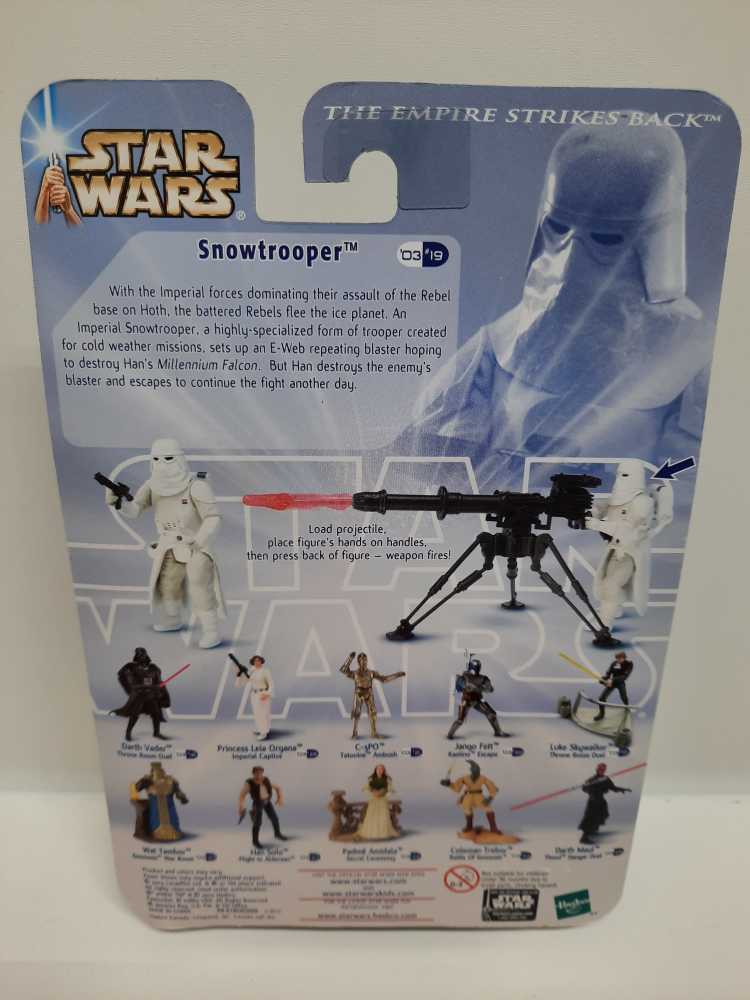 Snowtrooper - Star Wars (The Empire Strikes Back) - Hasbro (Star Wars) action figure collectible [Barcode 076930849798] - Main Image 2
