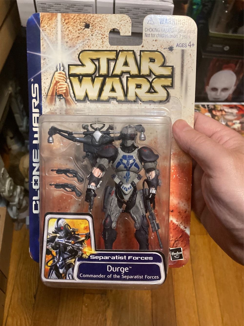 Durge - Hasbro (Star Wars) action figure collectible [Barcode 076930848166] - Main Image 4