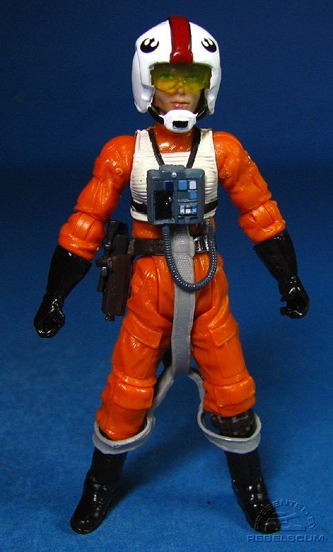 Evolutions: Rebel Pilot Legacy John Brannon, Shira Brie and Jake Farrell - Hasbro (Star Wars: Legacy: Saga Legends: 3”) action figure collectible [Barcode 653569431732] - Main Image 3