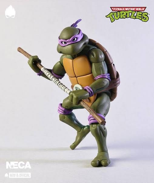 TMNT Donatello vs. Krang (Cartoon) - Neca (NECA Teenage Mutant Ninja Turtles) action figure collectible [Barcode 634482540787] - Main Image 2