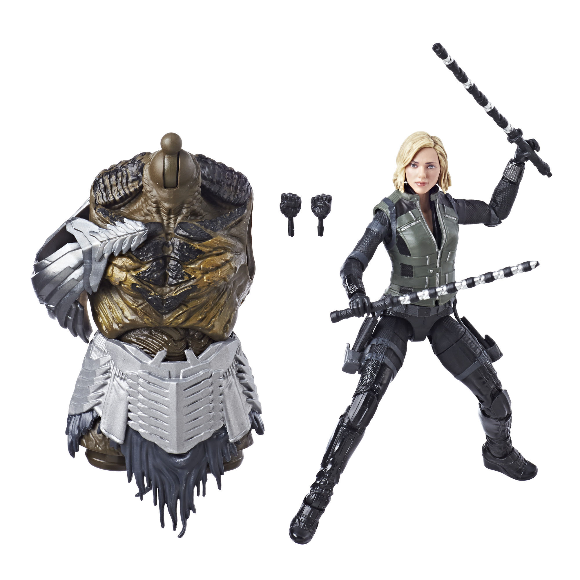 Black Widow (Cull Obsidian) - Hasbro (Marvel Legends (BAF - Cull Obsidian)) action figure collectible [Barcode 630509682133] - Main Image 2