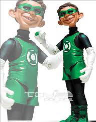 MAD JUST US LEAGUE Green Lantern Alfred E. Newman JUST US Figure - DC Collectibles (Mad Magazine) action figure collectible [Barcode 761941308678] - Main Image 4