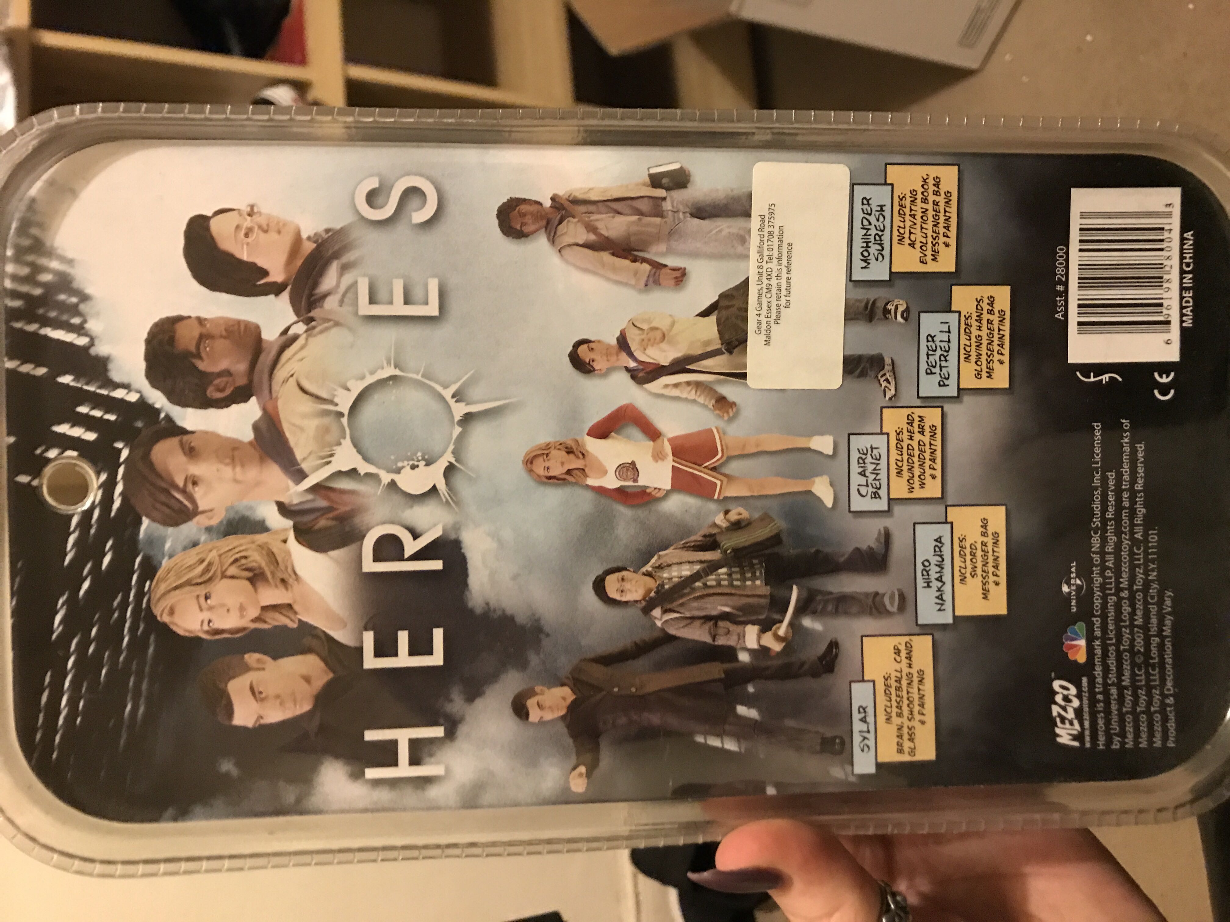 Sylar - Mezco Toyz (Heroes) action figure collectible [Barcode 696198280043] - Main Image 2