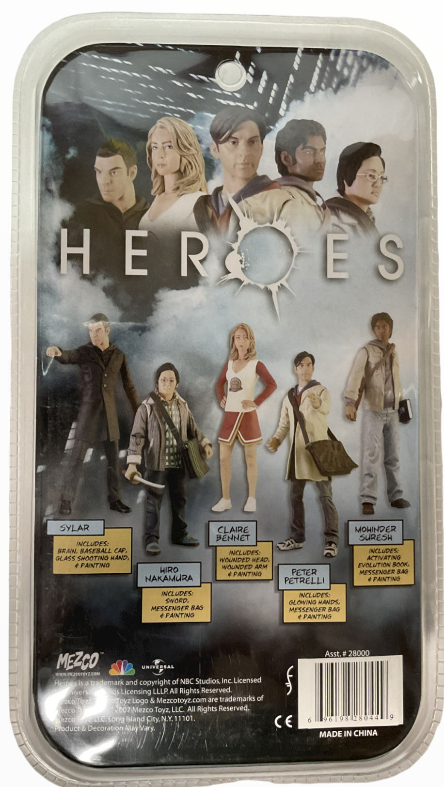 Hiro Nakamura - Mezco (Heroes) action figure collectible [Barcode 696198280050] - Main Image 3