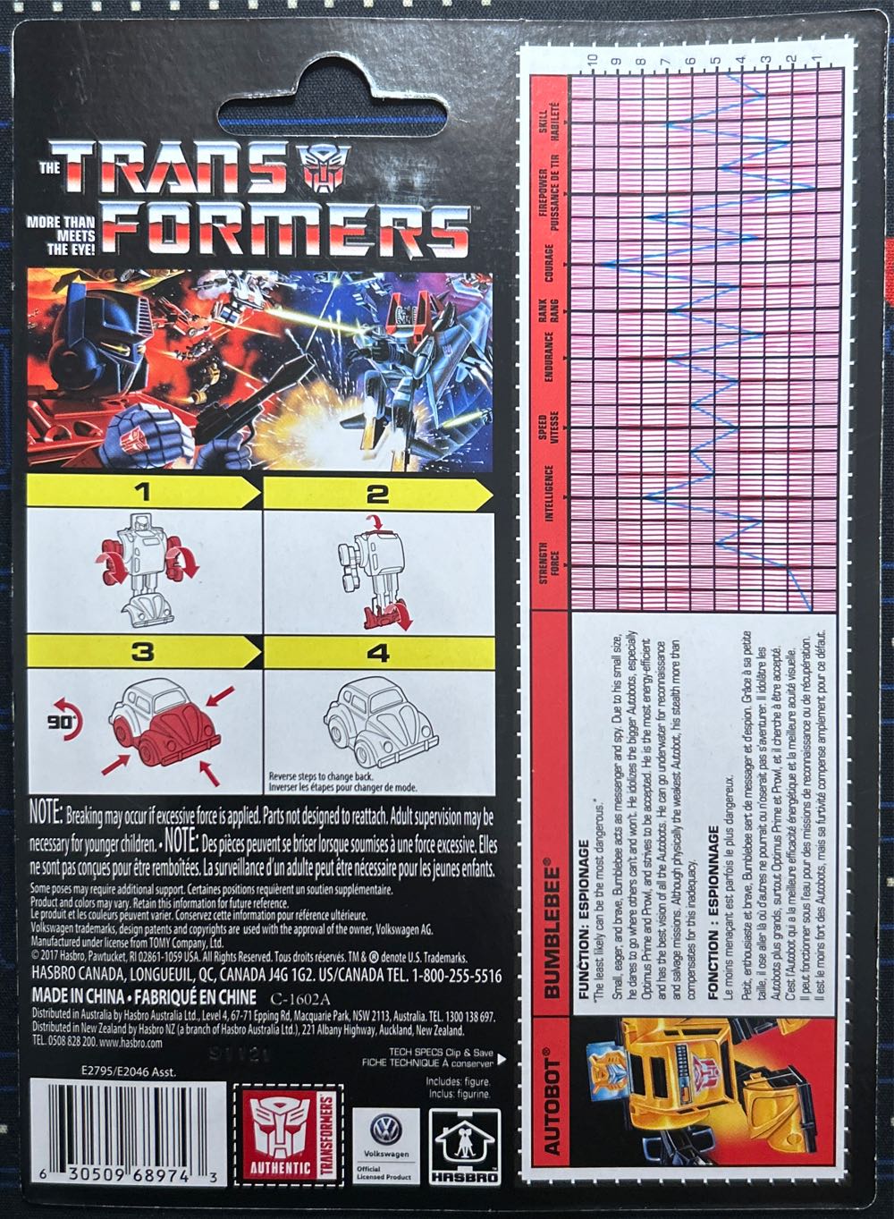 Bumblebee - Hasbro (The Transformers) action figure collectible [Barcode 630509689743] - Main Image 3