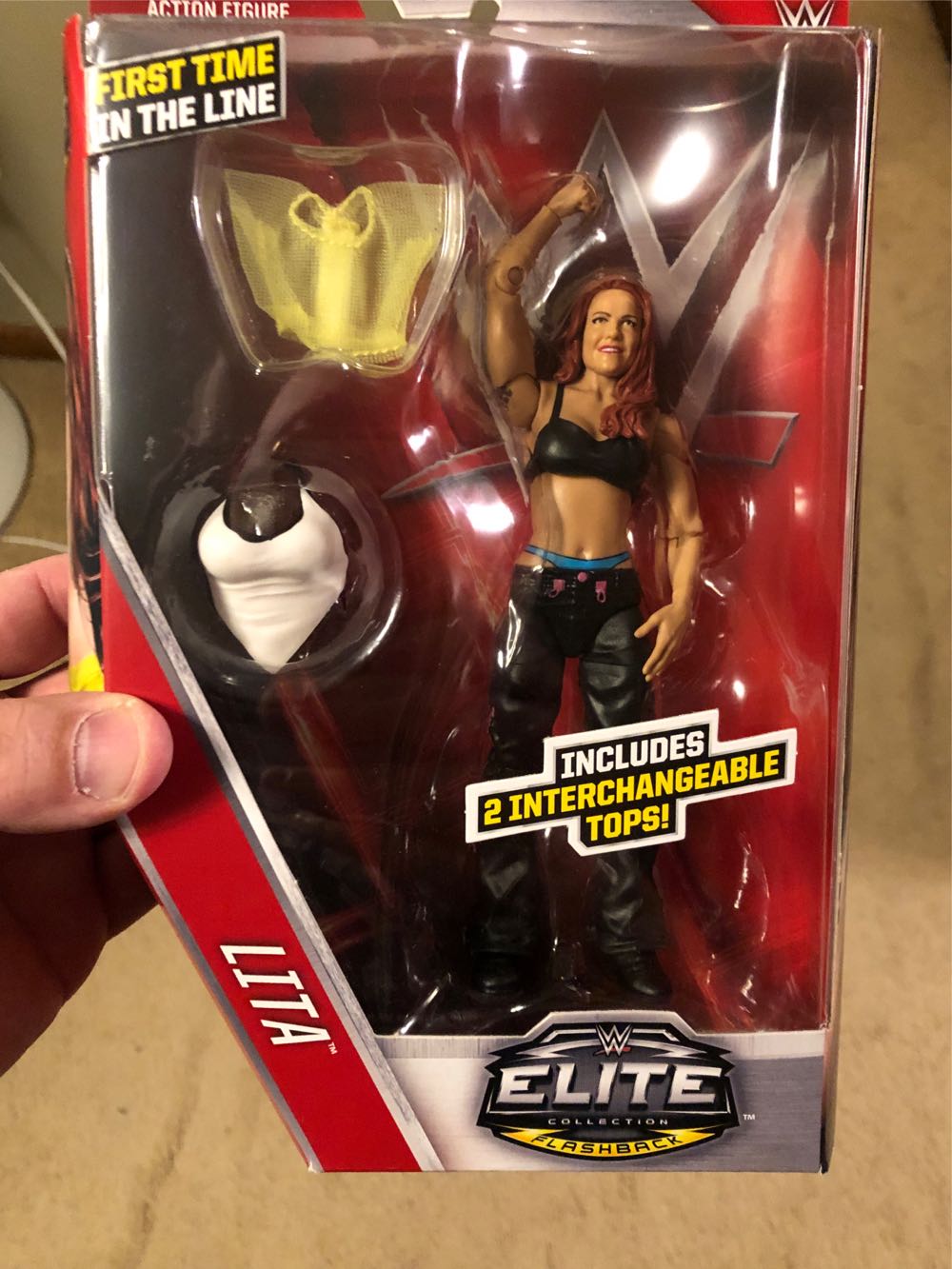 WWE Lita - Mattel (Wwe Elite) action figure collectible [Barcode 887961232912] - Main Image 4