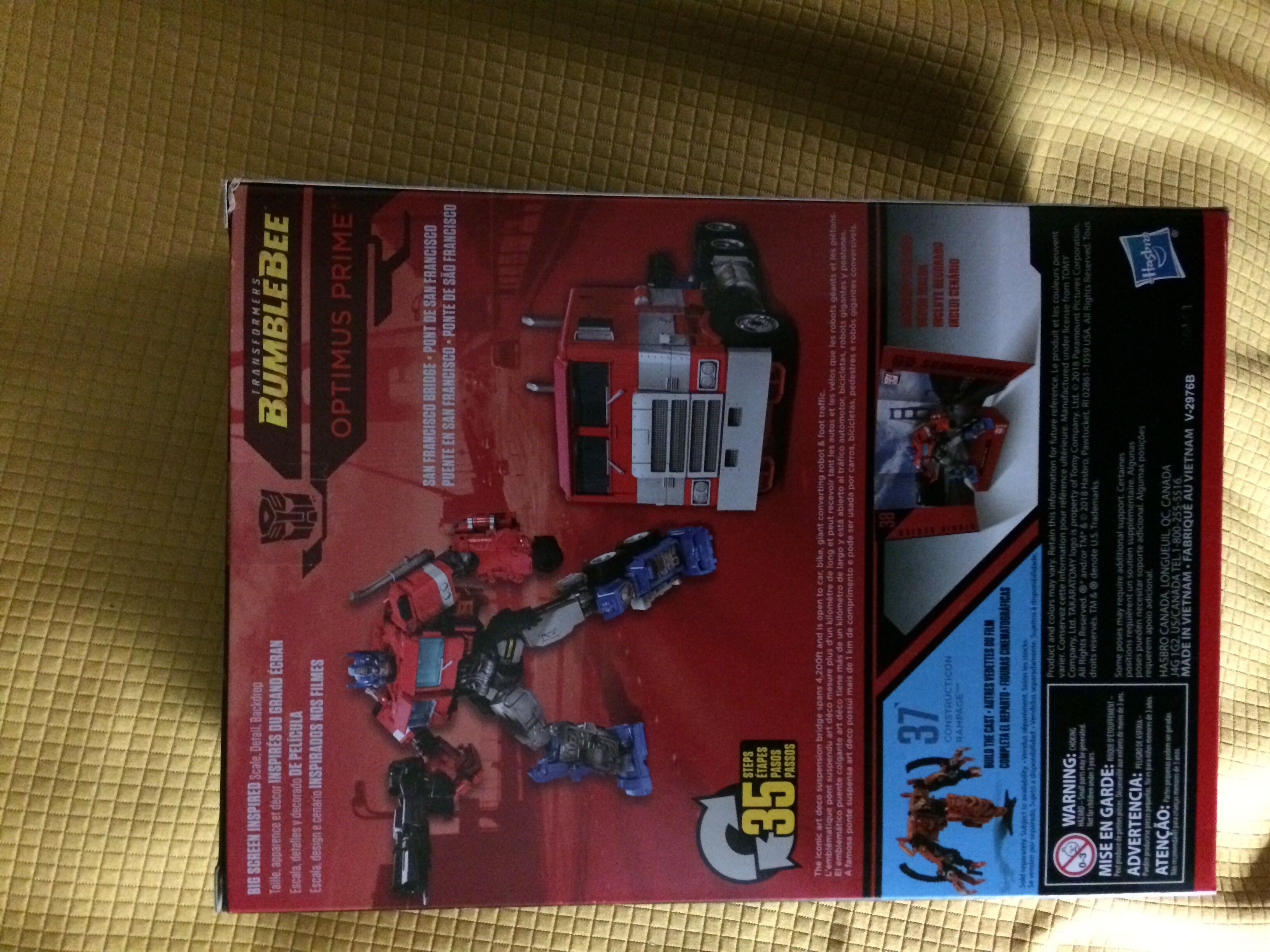 Bumblebee: Optimus Prime - Hasbro / Takara (Studio Series Voyager Class) action figure collectible [Barcode 630509795246] - Main Image 2