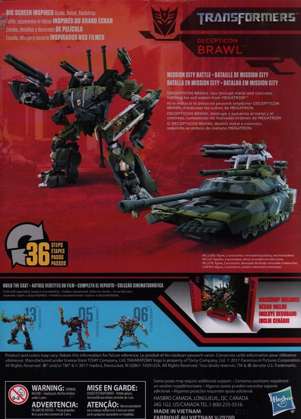 12 Brawl - Hasbro (Studio Series) action figure collectible [Barcode 630509652235] - Main Image 4