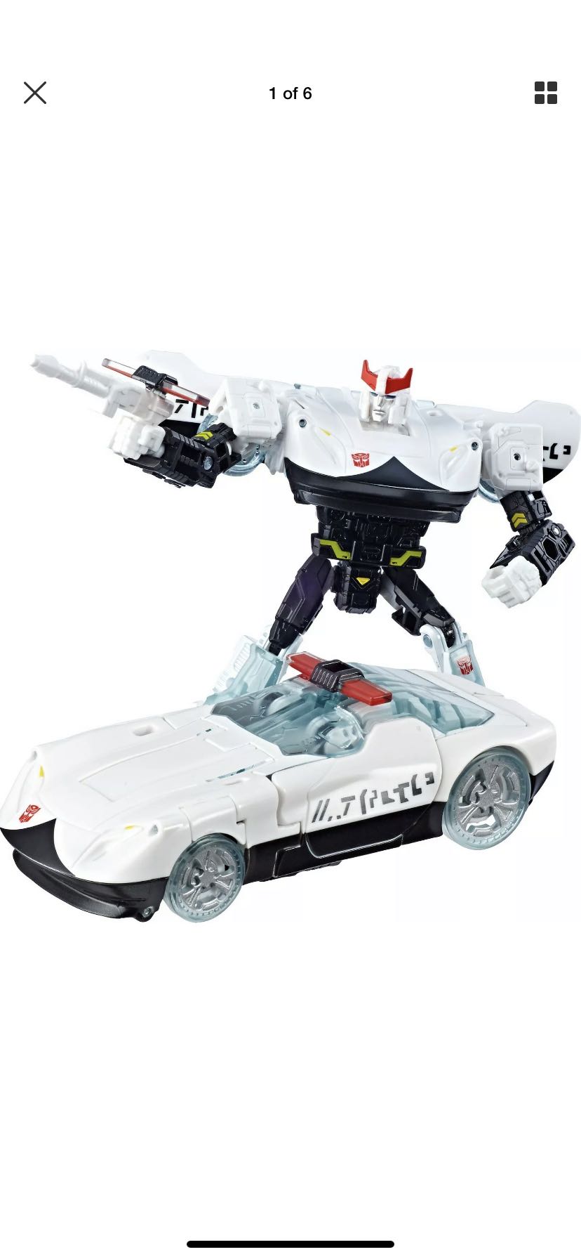 Transformers WFC Siege Prowl - Hasbro (Transformers Seige War For Cybertron) action figure collectible [Barcode 630509788651] - Main Image 4