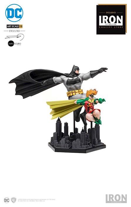Batman e Robin Dark Knight Frank Miller - Iron Studios (Dark Knight Iron Studios) action figure collectible - Main Image 3