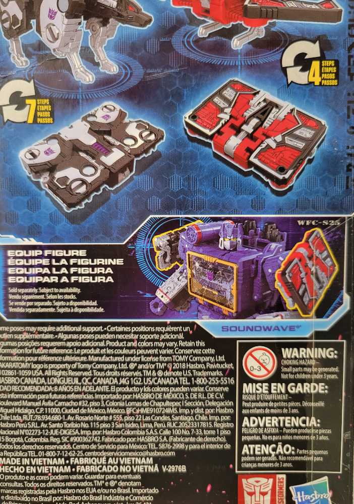 WFC S18 Lazerbeak & Ravage - Takara / Hasbro (Transformers: Seige) action figure collectible [Barcode 630509769926] - Main Image 4